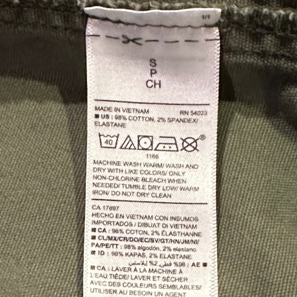 Old Navy Dark Green Utility Jacket S - Picture 4 of 11